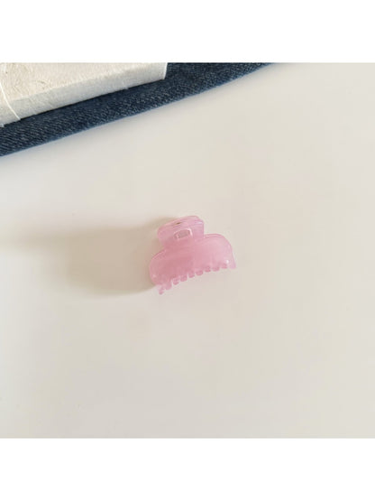 Beau - Glossy PC Alloy Half Up Styling Claw Clip