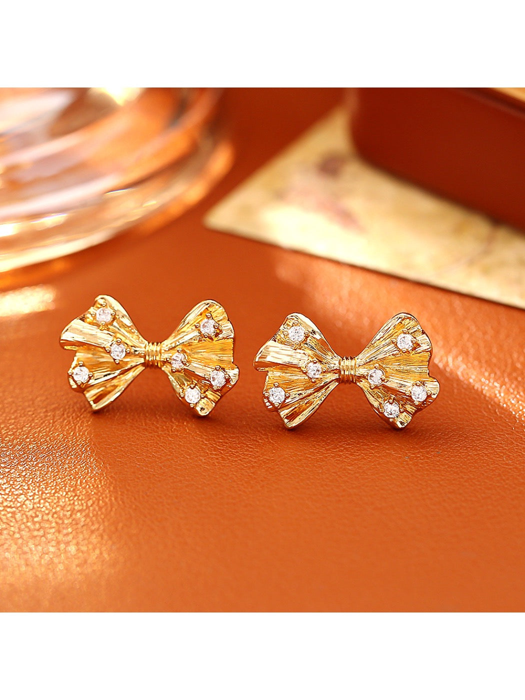 Earedge - Elegant Fashionable Bow Earrings