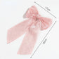 Beau - Pink Ribbon Polka Dot Hair Clip