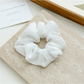 Gifty - Solid Color Chiffon Look Hair Scrunchie