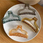 Beau - Transparent Fish Tail Claw Clip
