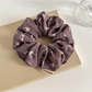 Gifty - Vintage Simple style Floral Ruched Scrunchie