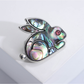 Brovia - Rhinestone Rabbit Animal Alloy Brooch Pin