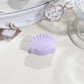 Beau - Textured Plastic Seashell Silhouette Claw Clip