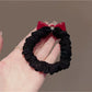 Gifty - Elegant Red Ruched Scrunchie