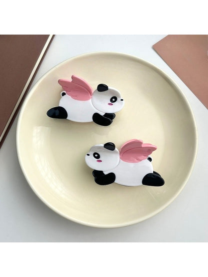 Beau - Winged Panda Hair Clip