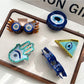 Beau - Abstract Eyes Shape Acetate Hair Clip