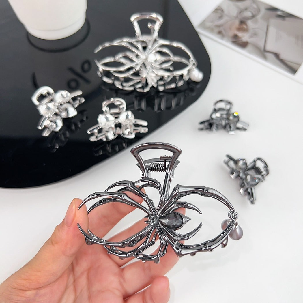 Beau - Halloween Openwork Spider Design Claw Clip
