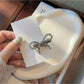 Gifty - Polyester Alloy Rhinestone Bow Hair Tie