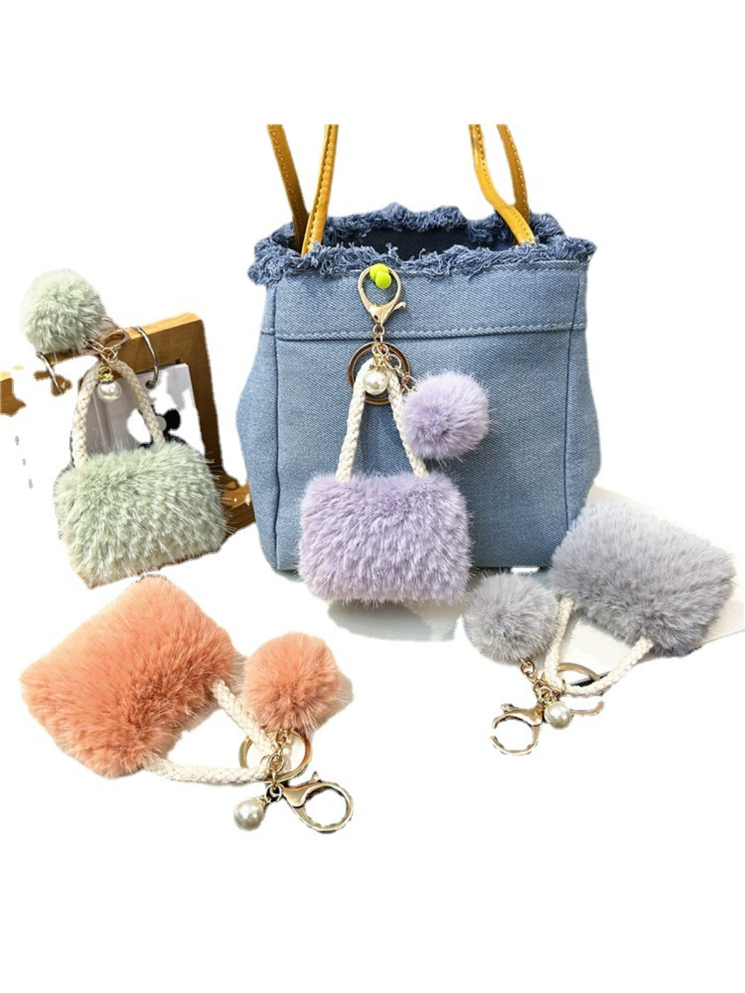 Keypus - Mini Bag Shaped Bag Charm Keychain