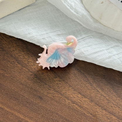 Beau - Ocean Style Acetate Sea Motif Hair Clip