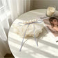 Beau - Pleated Mesh Bow Decorative Spring Hair Clip