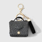 Keypus - Sparkly Heart Mini Bag Design Keychain
