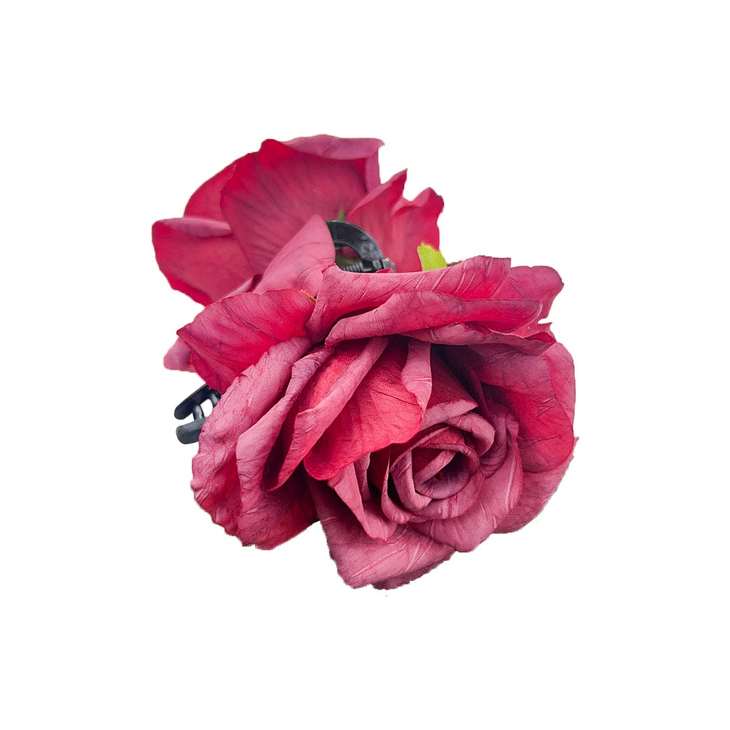 Beau - Sweet Style Rose Design Claw Clip