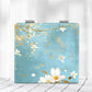 Mirroray - Floral Print Foldable Glass Compact Mirror