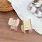 Beau - Elegant Square Openwork Hair Claw Clip