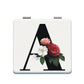 Mirroray - English Letter Floral Folding Makeup Mirror