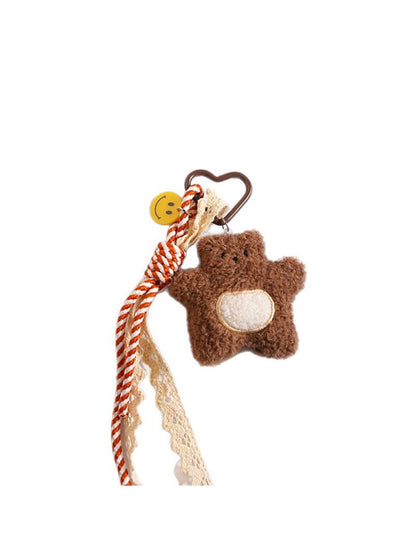 Keypus - Plush Star Bear Keychain