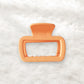Beau - Modern Hollow Square Plastic Hair Claw Clip