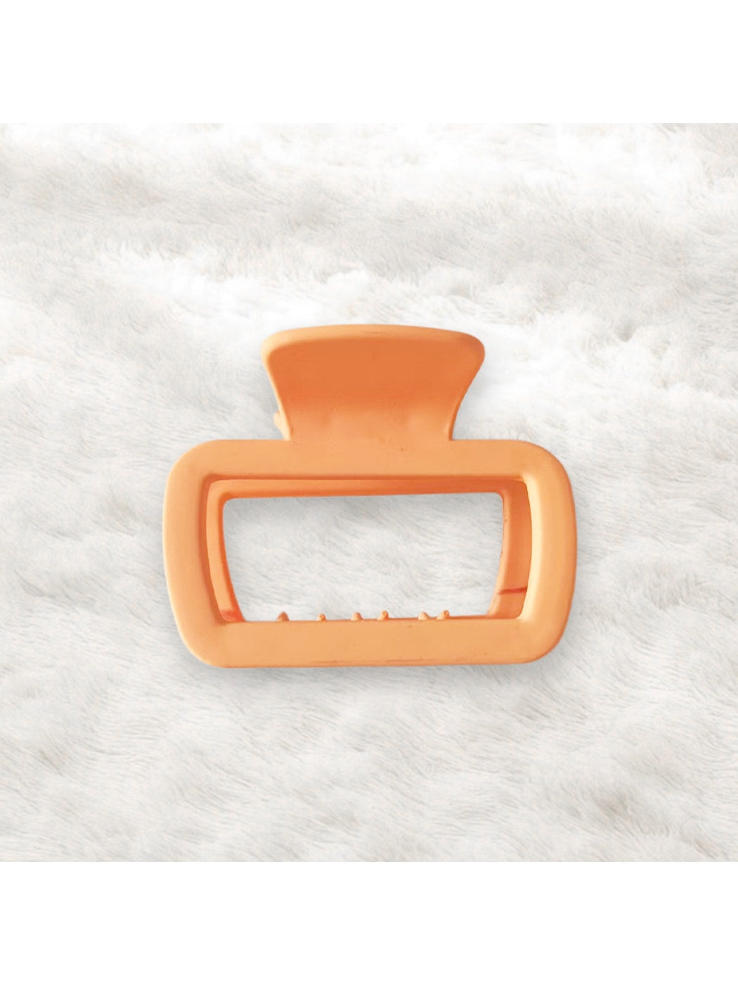 Beau - Modern Hollow Square Plastic Hair Claw Clip