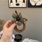 Gifty - Floral Bow Hair Scrunchie