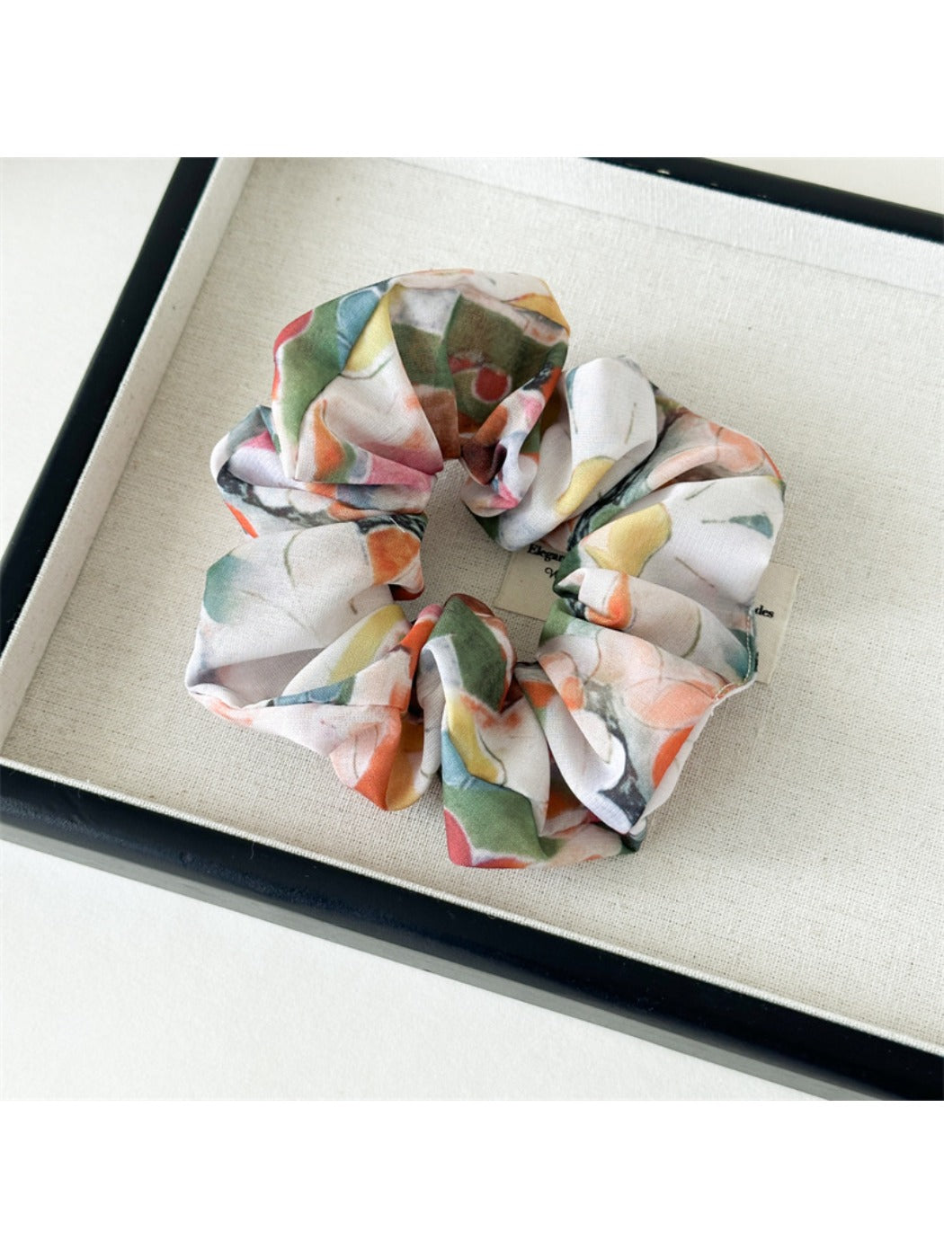 Gifty - Tie Dye Chiffon Scrunchie Hair Ring