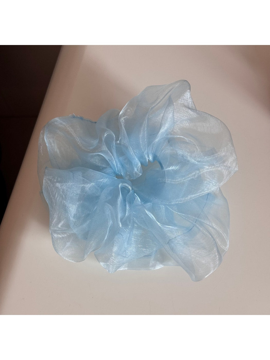 Gifty - Irregular Sheer Gathered Scrunchie