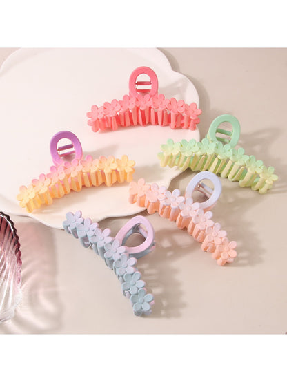 Beau - Gradient Small Flower Hair Clip