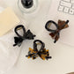 Beau - Glossy Bow Acetate Claw Hair Clip