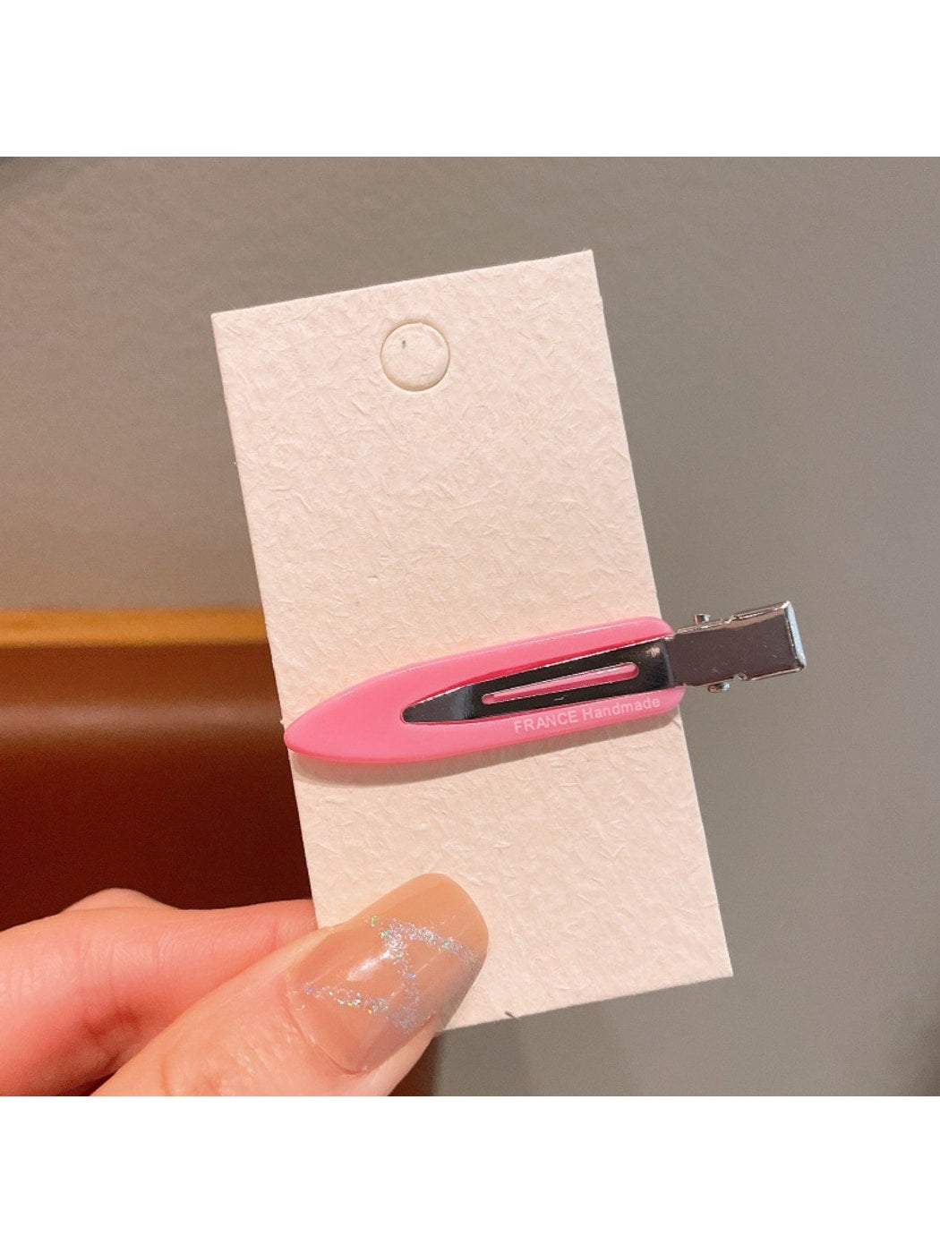Beau - Minimalist Acetate Water-Drop Hair Clip
