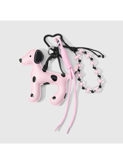 Keypus - Y2K Style Mixed Material Bag Pendant Keychain