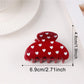 Beau - Minimalist Heart Pattern Hair Claw Clip