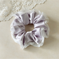 Gifty - Oversized Satin Mesh Edge Hair Scrunchie