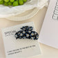 Beau - Sweet Floral Pattern Hair Claw Clip