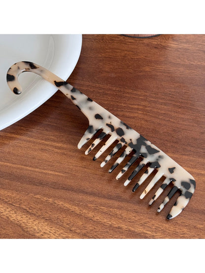 Camerow - Stylish Acetate Long Hair Comb with Hook