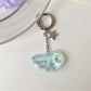 Keypus - Acrylic Alloy Wing Music Note Bag Charm Keychain