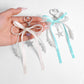 Keypus - Bow Ribbon Star Pendant Keychain
