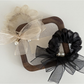Gifty - Polyester Bow Detail Simple Hair Tie