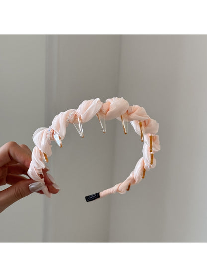 Gifty - Modern Geometric Wavy Teeth Fashion Headband