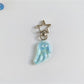 Keypus - Shimmery Acrylic Angel Wing Star Keychain
