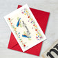 Carduria - Artistic Floral Thank You Greeting Card