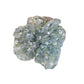 Gifty - Blue Green Floral Print Mesh Scrunchie