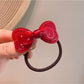 Gifty - Sweet Bow Design Acetate Finish Hair Tie