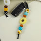 Keypus - Pretty Silicone Daisy Keychain