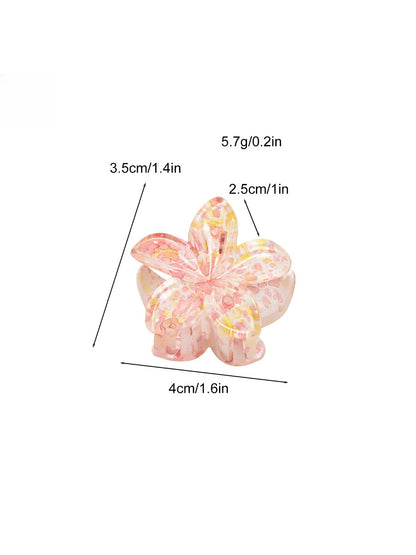 Beau - Colorful Frangipani Hair Clips