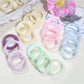 Gifty - Mixed Color Plastic Spiral Ponytail Coil Hair Tie