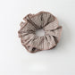 Gifty - Striped Polyester Ponytail Scrunchie
