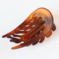 Beau - Simple Plastic Leaf Shape Hair Clip
