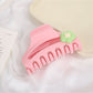 Beau - Sweet Floral Plastic Claw Clip