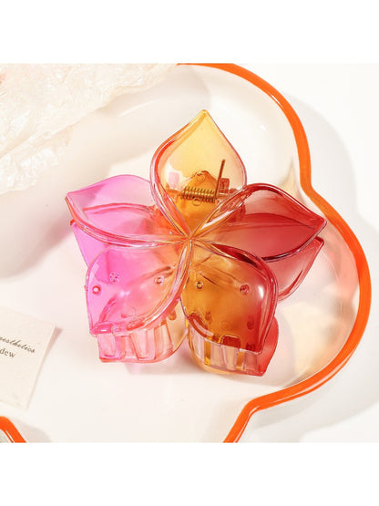 Beau - Five Leaf Flower Gradient Hair Clip